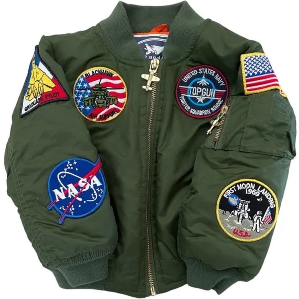Up and Away MA-1 Flight Bomber Jacket